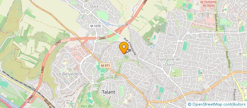 localisation de l'entreprise SONGE PERSAN ET D AILLEURS  TALANT