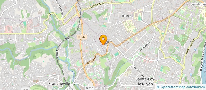 localisation de l'entreprise SONGES D'AMBRE à SAINTE-FOY-LES-LYON