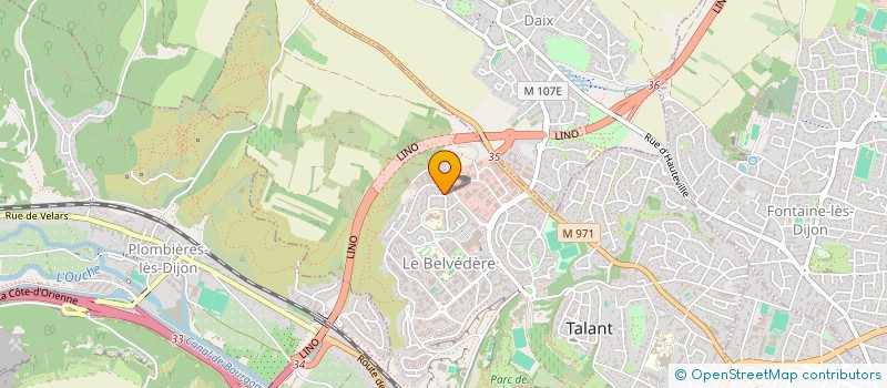 localisation de l'entreprise SONGES-FICTIONS à TALANT