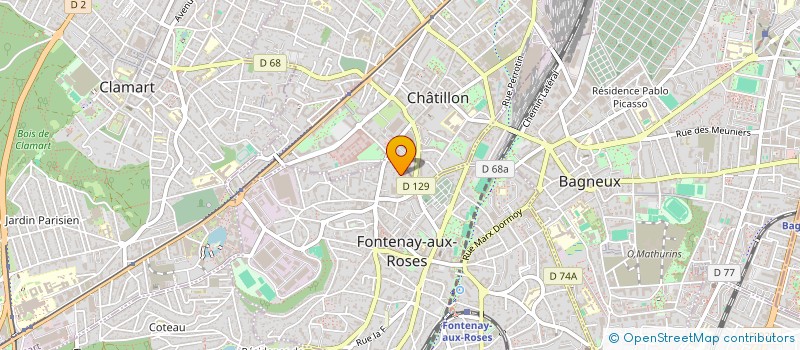 localisation de l'entreprise SONGES RECORDS à FONTENAY-AUX-ROSES