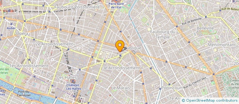 localisation de l'entreprise SONGIP-AVORIAZ à PARIS