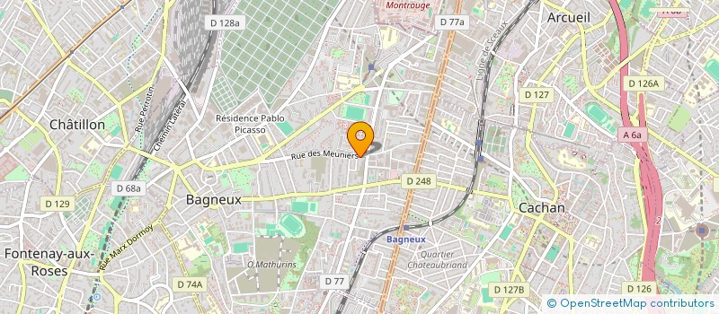 localisation de l'entreprise SONGLING  BAGNEUX