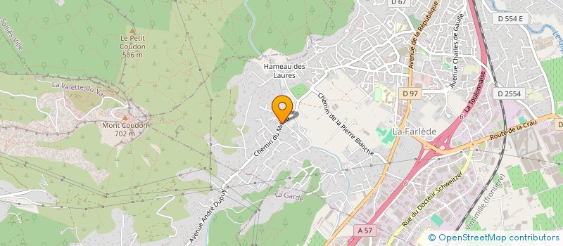 localisation de l'entreprise SONGON-TE  LA FARLEDE