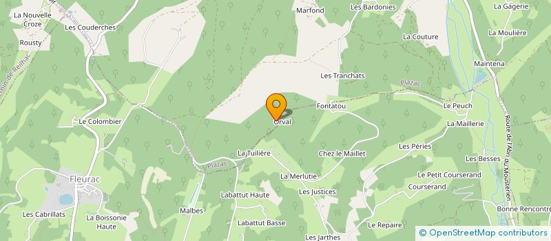 localisation de l'entreprise SONGTSEN à FLEURAC