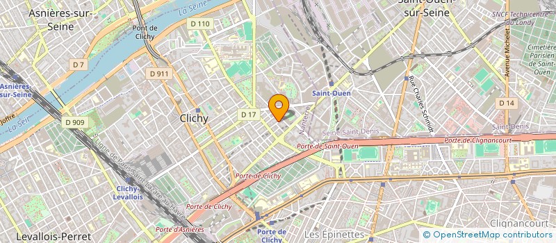 localisation de l'entreprise SONGUE CONSEIL à CLICHY