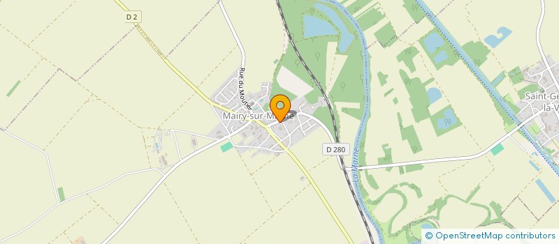 localisation de l'entreprise SONGY  MAIRY-SUR-MARNE