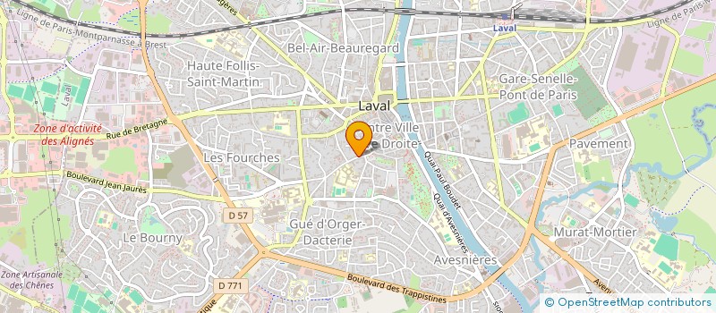 localisation de l'entreprise SONHA à LAVAL