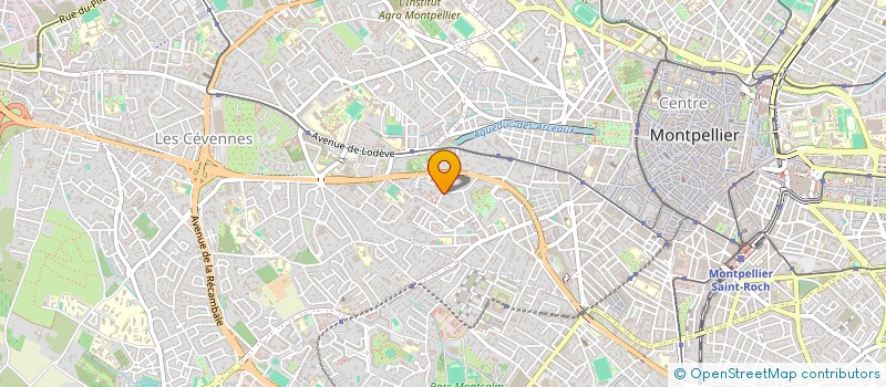 localisation de l'entreprise SONI à MONTPELLIER