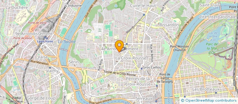 localisation de l'entreprise SONI  LYON 4EME