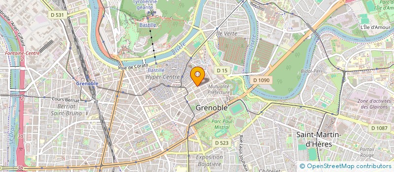 localisation de l'entreprise SONI-ATHANOR à GRENOBLE