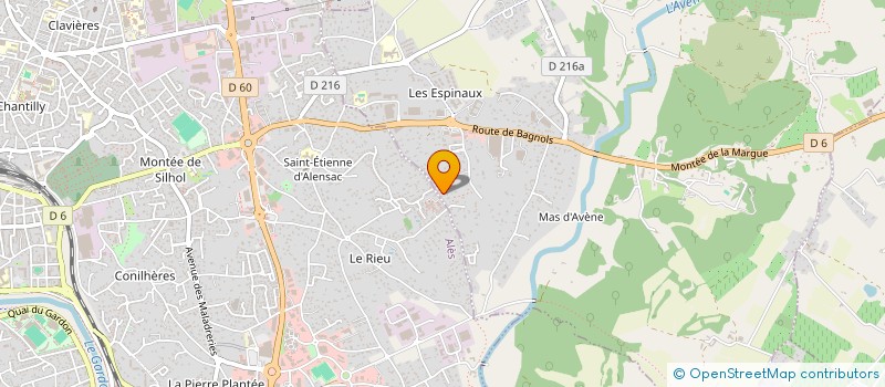 localisation de l'entreprise SONI IMMOBILIER  SAINT-PRIVAT-DES-VIEUX