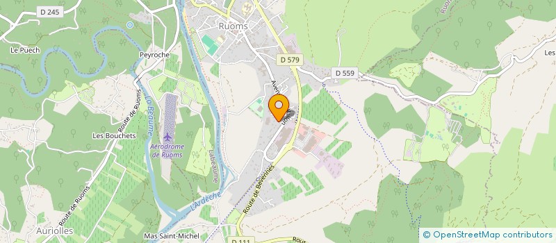 localisation de l'entreprise SONI INVESTISSEMENTS à RUOMS