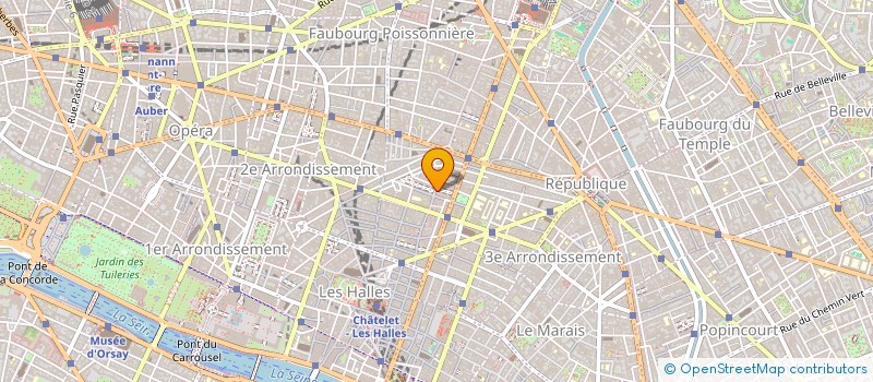 localisation de l'entreprise SONIA à PARIS