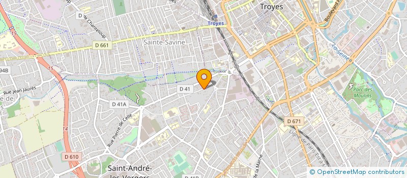 localisation de l'entreprise SONIA à SAINT-ANDRE-LES-VERGERS