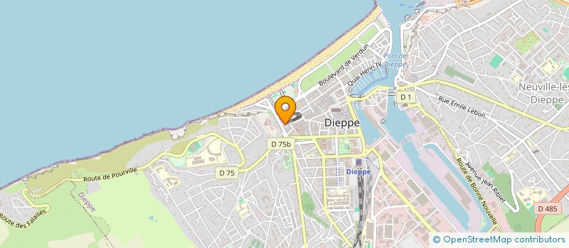 localisation de l'entreprise SONIA à DIEPPE