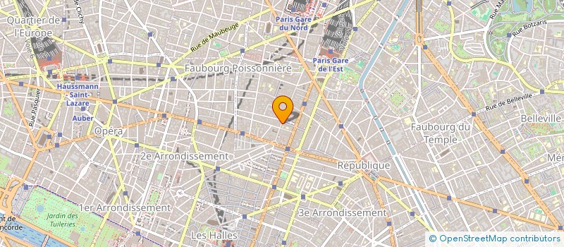 localisation de l'entreprise SONIA  PARIS