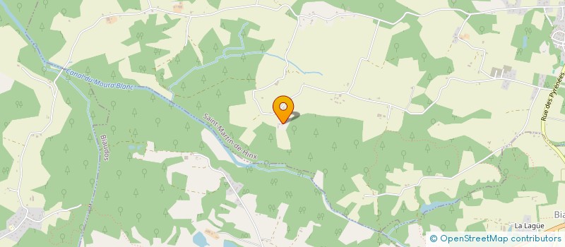 localisation de l'entreprise SONIA  SAINT-MARTIN-DE-HINX