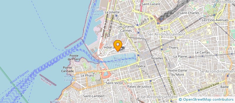 localisation de l'entreprise SONIA à MARSEILLE
