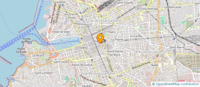 localisation de l'entreprise SONIA à MARSEILLE