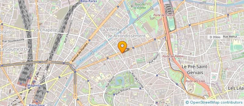 localisation de l'entreprise SONIA  PARIS