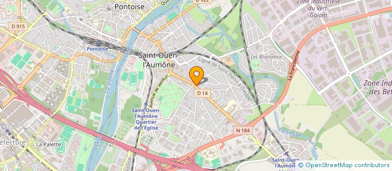 localisation de l'entreprise SONIA à SAINT-OUEN-L'AUMONE