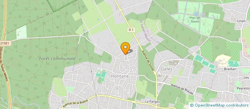 localisation de l'entreprise SONIA  LE TAILLAN-MEDOC