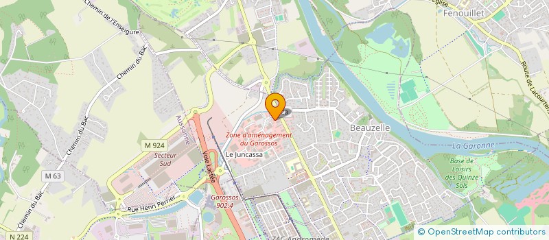 localisation de l'entreprise SONIA  BEAUZELLE