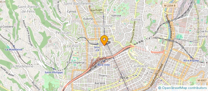 localisation de l'entreprise SONIA AUGER - REBECCA ATLANI HUISSIERS DE JUSTICE ASSOCIES SCP TITULAIRE D'OFFICES D'HUISSIERS DE JUSTICE  NICE