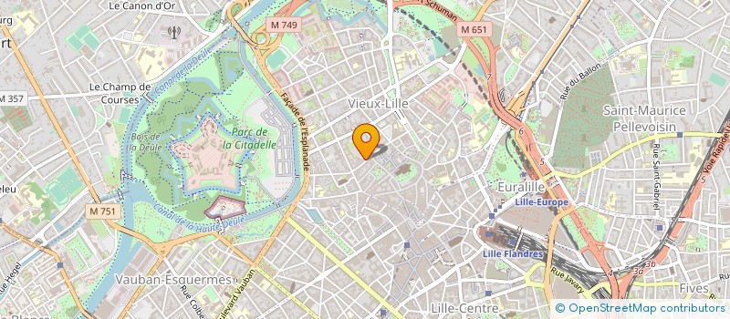 localisation de l'entreprise SONIA B à LILLE