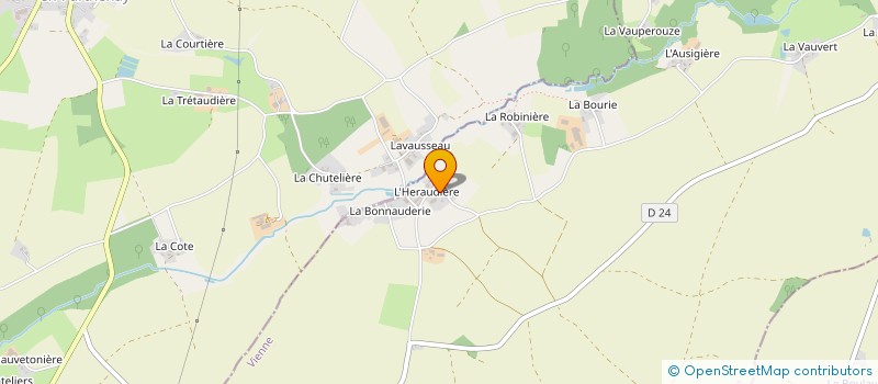localisation de l'entreprise SONIA CHAUSSURES à CHIRE-EN-MONTREUIL