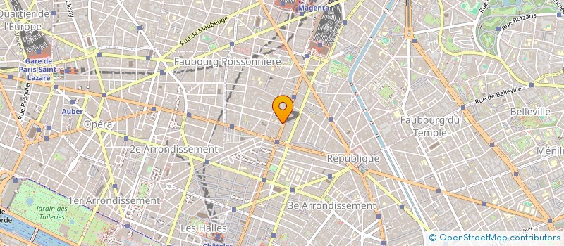 localisation de l'entreprise SONIA COIFFURE  PARIS