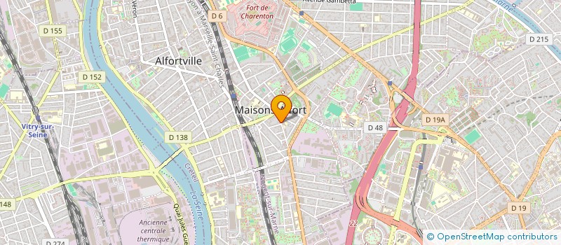 localisation de l'entreprise SONIA COIFFURE 94  MAISONS-ALFORT