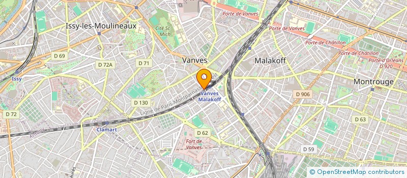 localisation de l'entreprise SONIA ET CAROLE NETTOYAGE  VANVES