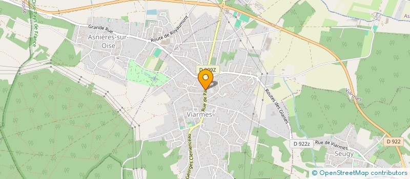 localisation de l'entreprise SONIA FLEURS à VIARMES