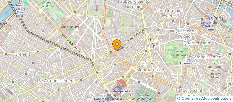 localisation de l'entreprise SONIA JOLI S.A.S  PARIS