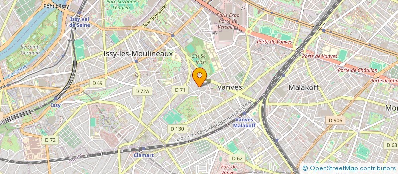 localisation de l'entreprise SONIA KRIMI  VANVES