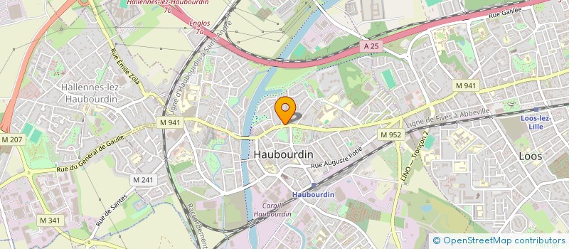 localisation de l'entreprise SONIA MARKET  HAUBOURDIN