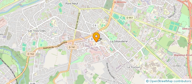 localisation de l'entreprise SONIAAID, ASSOCIATION DES FEMMES BATTANTES à POITIERS