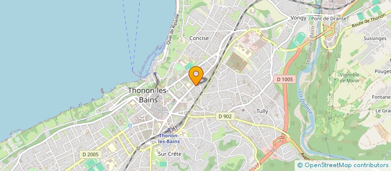 localisation de l'entreprise SONIC BAZAR à THONON-LES-BAINS
