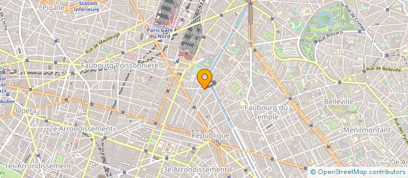 localisation de l'entreprise SONIC MEDECINE  PARIS