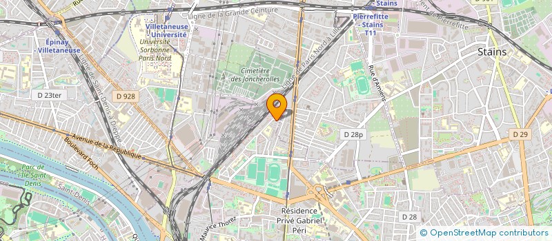 localisation de l'entreprise SONIC TAXI à SAINT-DENIS