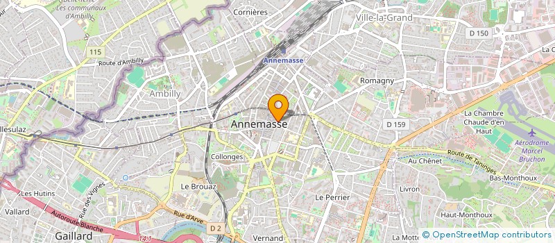 localisation de l'entreprise SONICEASY.COM FRANCE à ANNEMASSE