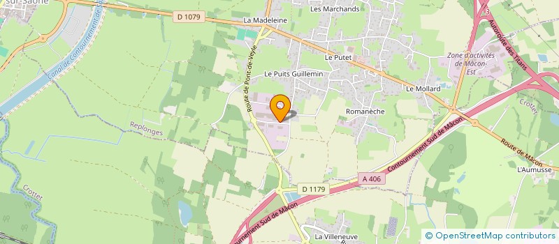 localisation de l'entreprise SONICO à REPLONGES