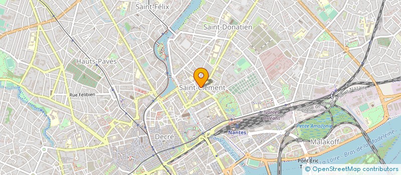 localisation de l'entreprise SONICO  NANTES