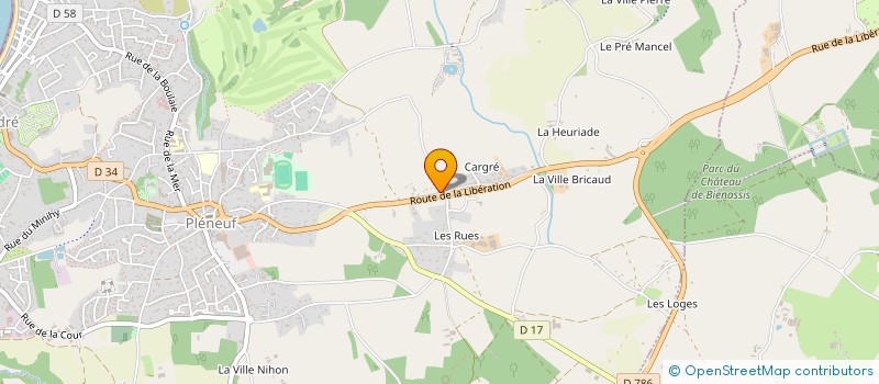 localisation de l'entreprise SONICODEL  ERQUY