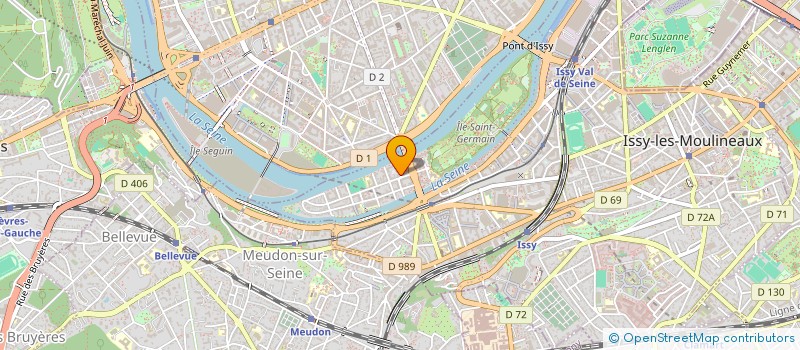 localisation de l'entreprise SONICRIS INVESTISSEMENTS à ISSY-LES-MOULINEAUX