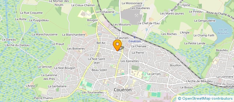 localisation de l'entreprise SONICSTRIDE à COUERON