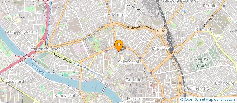 localisation de l'entreprise SONIE à TOULOUSE