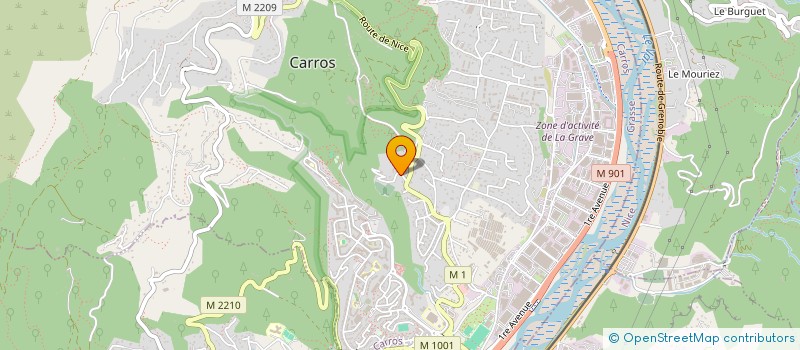 localisation de l'entreprise SONIJAR à CARROS