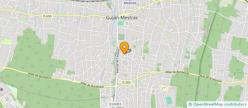 localisation de l'entreprise SONIMAPO  GUJAN-MESTRAS